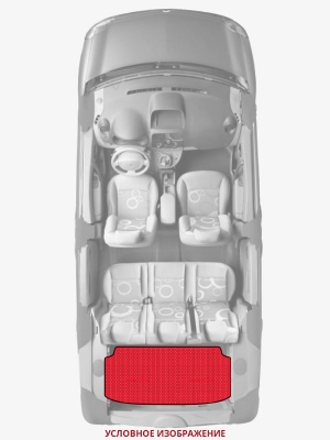 ЭВА коврики «Queen Lux» багажник для Subaru WRX